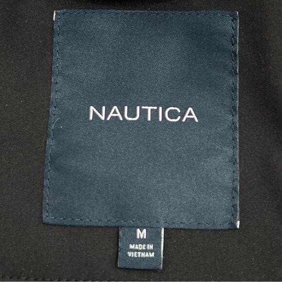 Nautica Black Soft Shell and Fleece Wind and Water Resistant Jacket Size M - Picture 5 of 10